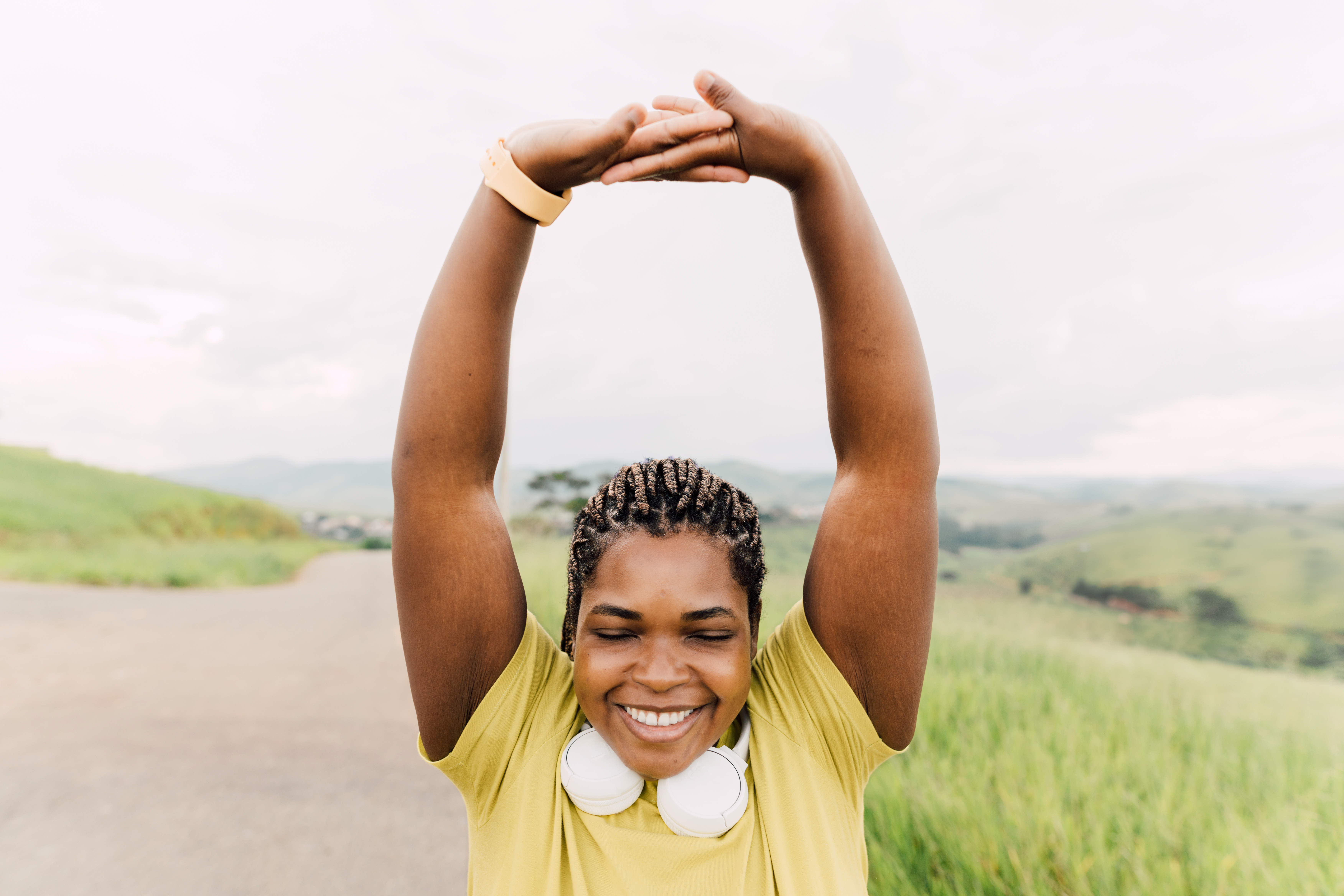 woman exercising